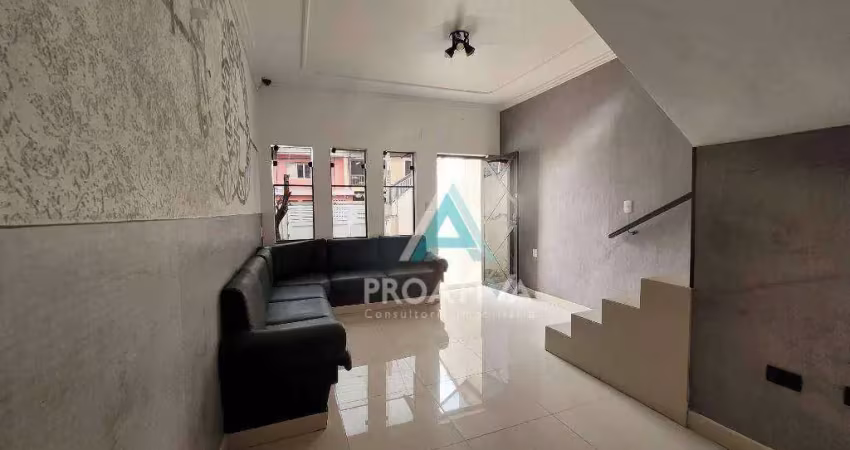 Sobrado com 4 dormitórios para alugar, 135 m² por r$ 4.043,01/mês - vila bastos - santo andré/sp