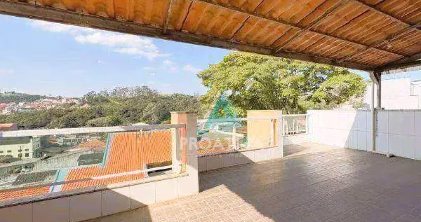 Cobertura à venda, 104 m² por r$ 380.000,01 - jardim silvana - santo andré/sp