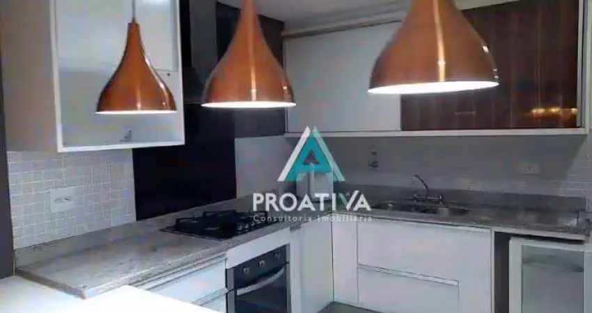 Apartamento com 3 dormitórios à venda, 165 m² - campestre - santo andré/sp