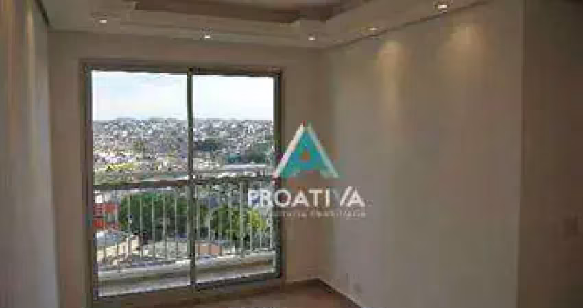 Apartamento com 3 dormitórios à venda, 60 m² por r$ 372.000,09 - vila homero thon - santo andré/sp