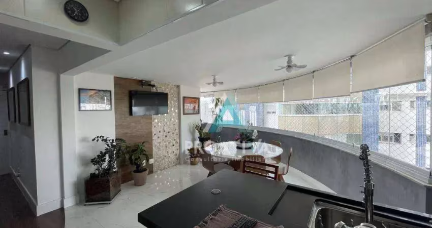 Apartamento com 3 dormitórios à venda, 126 m² por r$ 1.543.000,00 - vila gilda - santo andré/sp