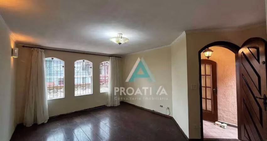 Sobrado com 3 dormitórios, 135 m² - venda por r$ 750.000,00 ou aluguel por r$ 3.770,00 - santa maria - santo andré/sp