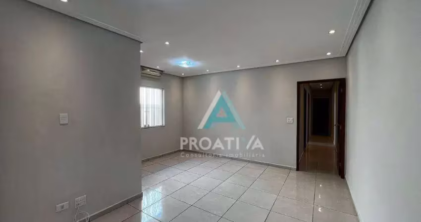 Casa com 3 dormitórios para alugar, 127 m² por r$ 4.071,00 - santa maria - santo andré/sp