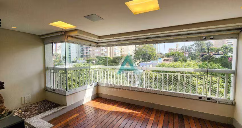 Apartamento com 4 dormitórios à venda, 175 m² por r$ 1.750.000,00 - jardim - santo andré/sp