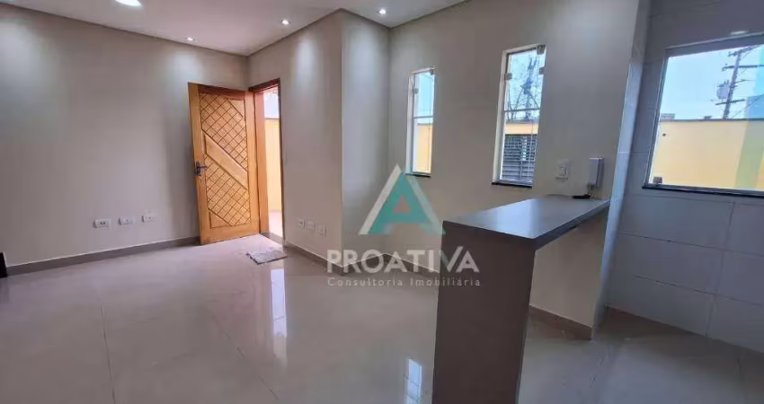 Sobrado com 2 dormitórios para alugar, 90 m² por r$ 3.330,00/mês - parque oratório - santo andré/sp