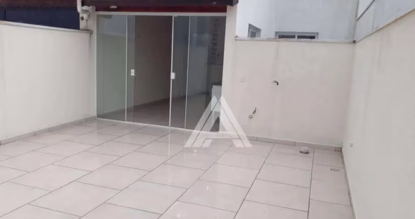 Cobertura com 2 dormitórios para alugar, 100 m² por r$ 1.851,01/mês - vila humaitá - santo andré/sp