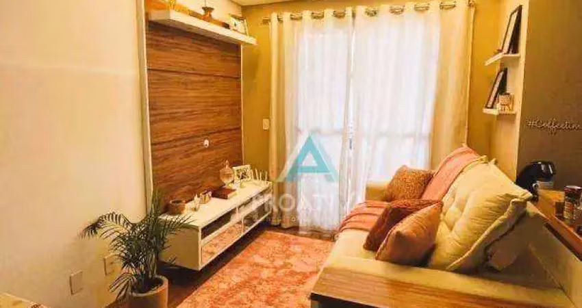 Apartamento com 2 dormitórios à venda, 50 m² por r$ 320.000,00 - vila joão ramalho - santo andré/sp