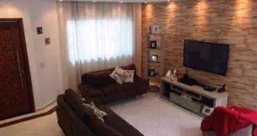 Sobrado com 3 dormitórios à venda, 218 m² por r$ 980.000,00 - jardim das maravilhas - santo andré/sp