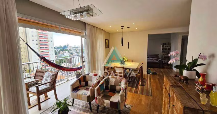 Apartamento com 3 dormitórios à venda, 143 m² por r$ 750.000,00 - vila bastos - santo andré/sp