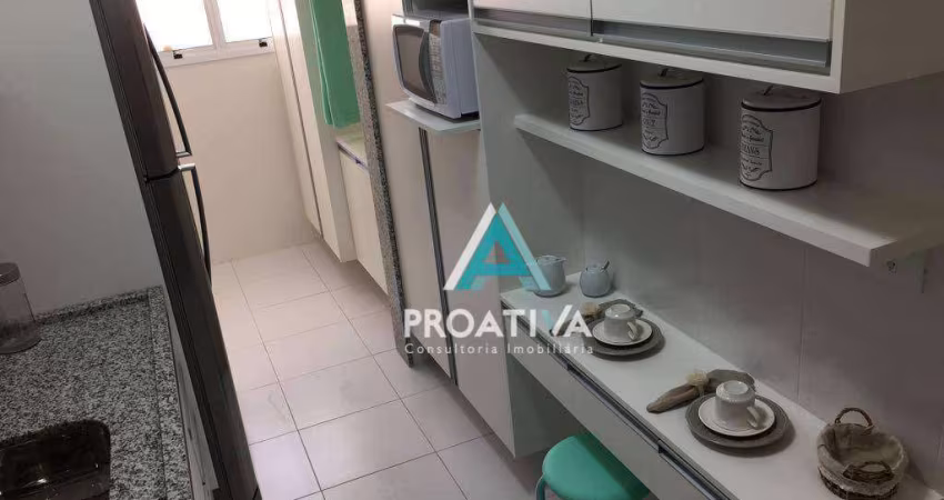 Apartamento com 3 dormitórios à venda, 86 m² - Vila Alzira - Santo André/SP