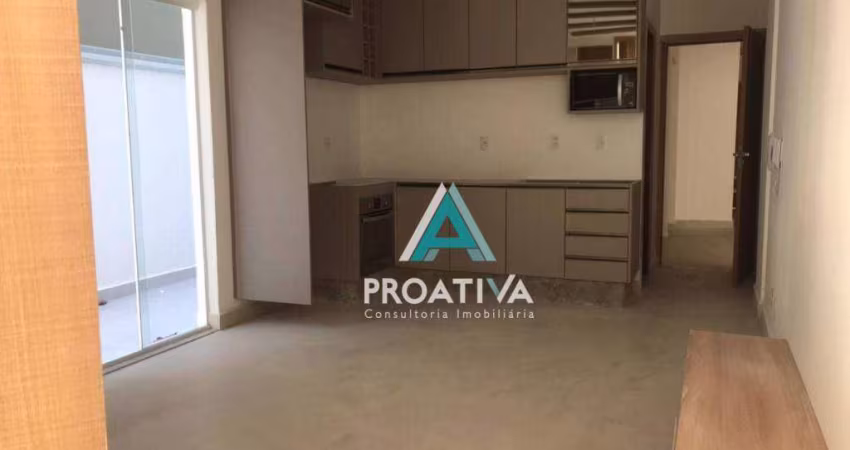 Apartamento com 1 dormitório à venda, 38 m² - Vila Príncipe de Gales - Santo André/SP