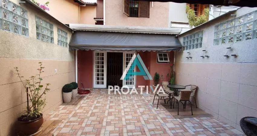 Sobrado à venda, 201 m² por r$ 950.000,00 - campestre - santo andré/sp