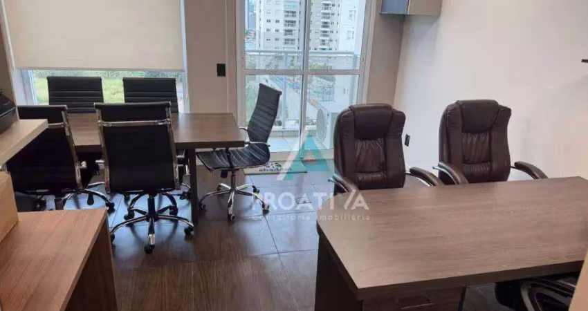 Sala à venda, 32 m² por r$ 380.000,00 - jardim - santo andré/sp