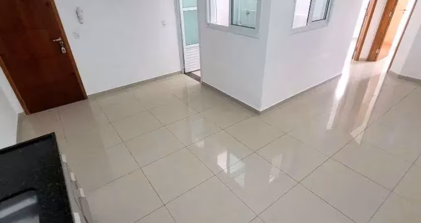 Apartamento com 2 dormitórios para alugar, 43 m² por r$ 1.790,00/mês - jardim cristiane - santo andré/sp