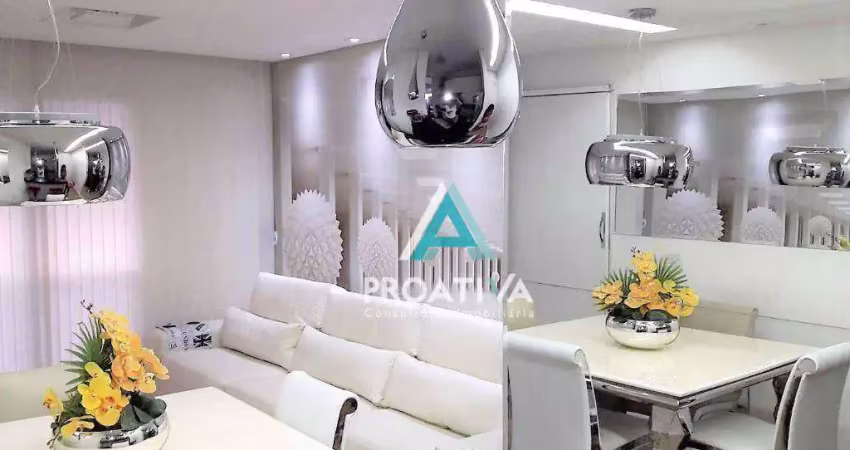Apartamento à venda, 56 m² por R$ 399.000,00 - Vila Alzira - Santo André/SP