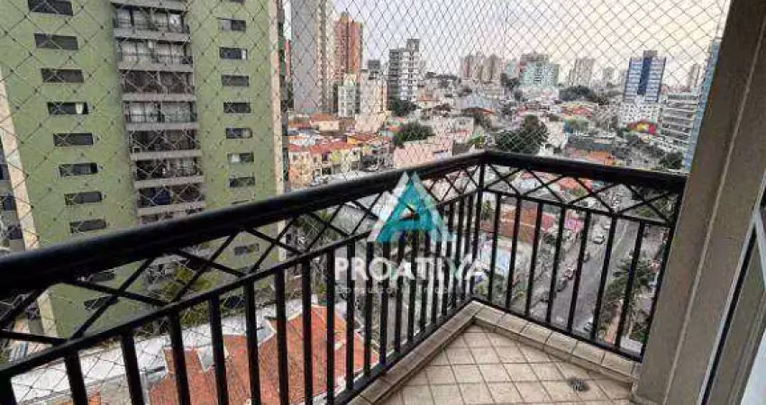 Apartamento com 2 dormitórios à venda, 93 m²  - vila bastos - santo andré/sp
