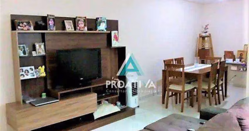 Apartamento à venda, 72 m² por r$ 378.000,00 - vila valparaíso - santo andré/sp