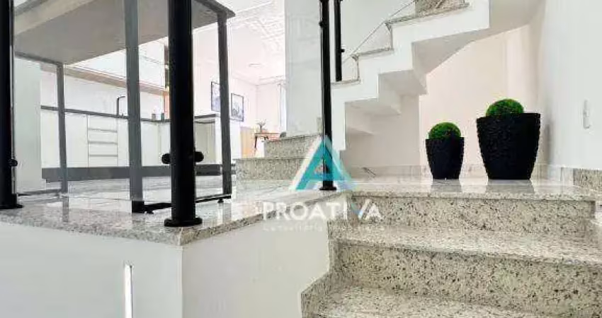 Sobrado com 3 dormitórios à venda, 150 m² por r$ 860.000,00 - campestre - santo andré/sp
