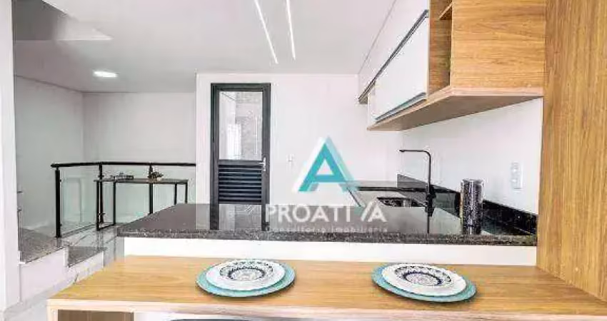 Sobrado com 3 dormitórios à venda, 140 m² por r$ 940.000,00 - campestre - santo andré/sp