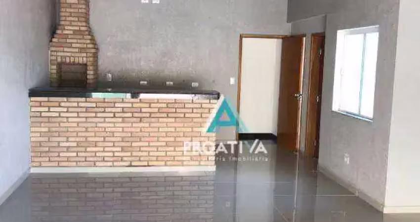 Cobertura com 2 dormitórios à venda, 117 m² -campestre - santo andré/sp