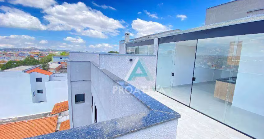Cobertura sem condomínio com elevador, 2 dormitórios, sendo 1 suíte à venda 89,36 m² por r$ 542.700,00,00 - parque erasmo assunção - santo andré/sp..