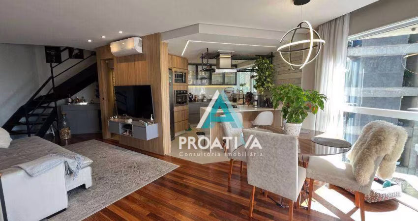 Cobertura à venda, 148 m² por R$ 1.500.000,02 - Jardim - Santo André/SP