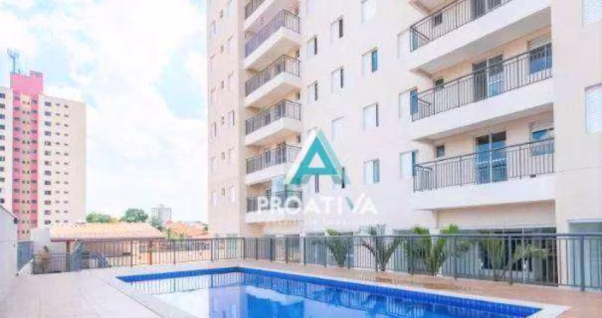 Apartamento com 2 dormitórios à venda, 54 m² - Vila Eldízia - Santo André/SP