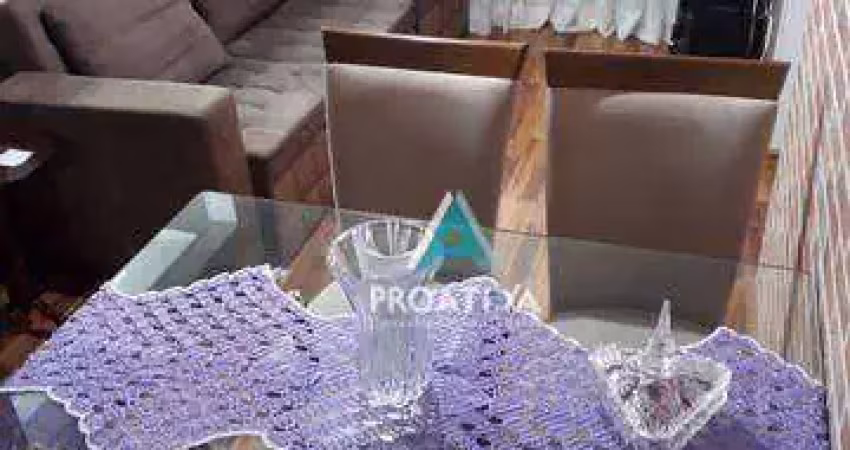 Apartamento com 2 dormitórios à venda, 48 m² - vila homero thon - santo andré/sp