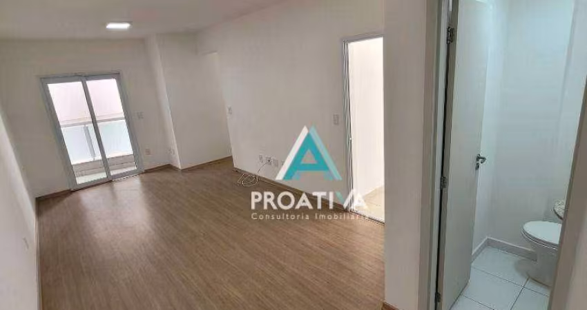 Apartamento com 3 dormitórios para alugar, 98 m² por R$ 4.257,72 - Campestre - Santo André/SP