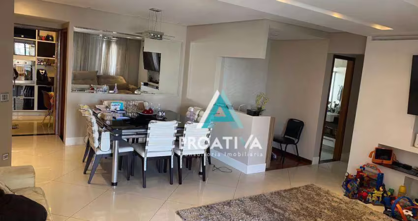 Apartamento com 3 dormitórios, 114 m² - venda por r$ 1.440.000,00 ou aluguel por r$ 8.010,00/mês - jardim - santo andré/sp