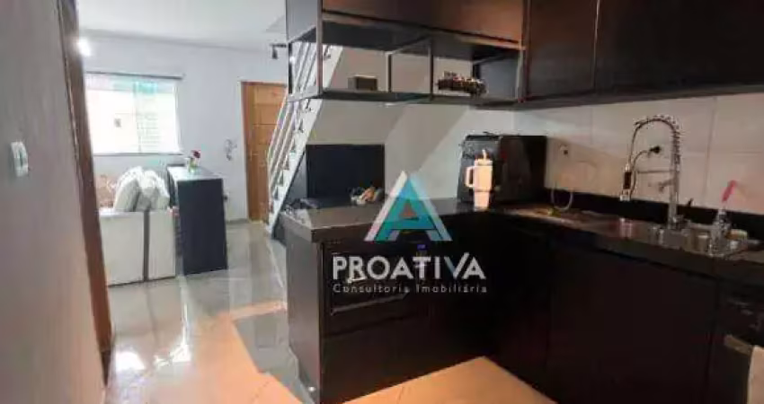 Sobrado com 3 dormitórios à venda, 106 m²- vila metalúrgica - santo andré/sp