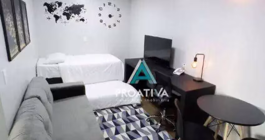 Flat com 1 dormitório à venda, 44 m² - Centro - Santo André/SP