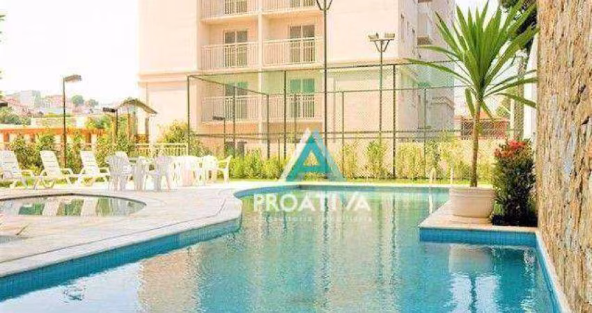 Apartamento com 3 dormitórios à venda, 62 m² - Vila Alzira - Santo André/SP
