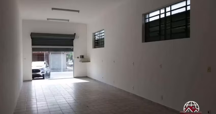 Salão comercial para locação em taubaté, parque aeroporto, 2 banheiros, 1 vaga
