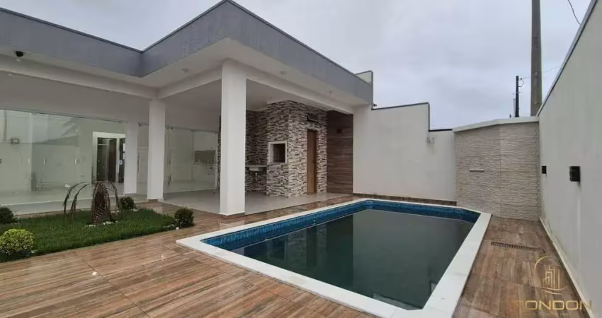 Casa 3 dormitórios para venda em itanhaém / sp no bairro bopiranga