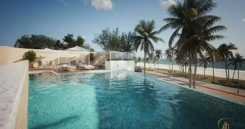 Apartamento com 2 dormitórios, sendo 2 suítes no satélite em itanhaém / sp