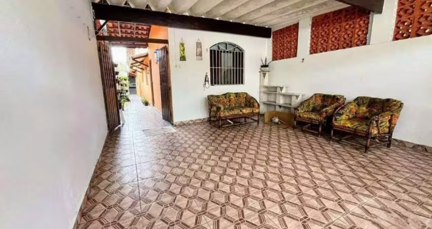Casa com 2 dormitórios, sendo 1 suíte no belas artes em itanhaém, sp.