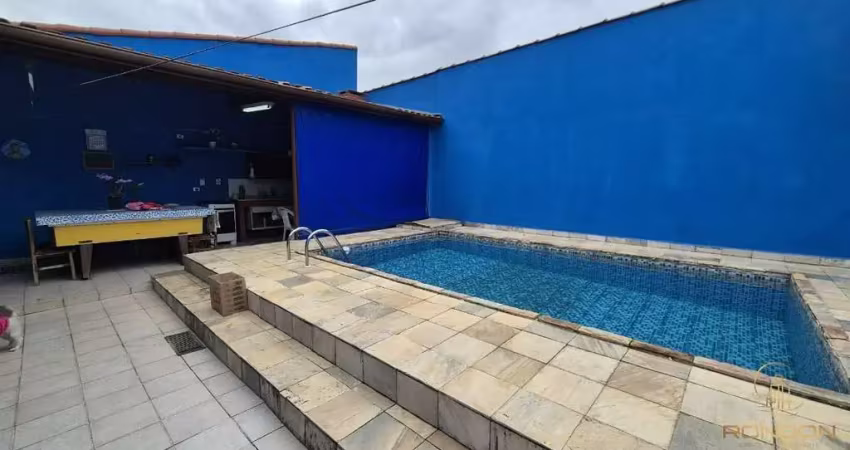 Casa com 3 dormitórios, sendo 1 suíte no nova itanhaém, sp.