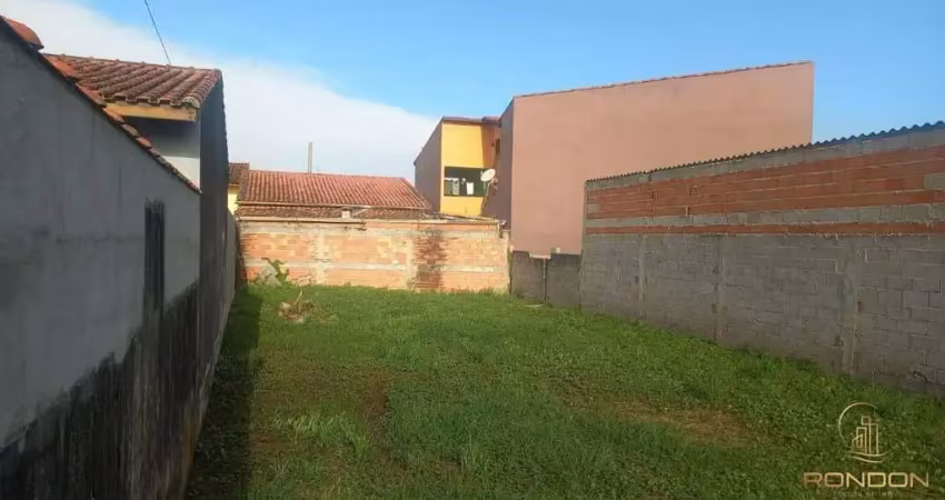 Terreno com 273,00m² no jardim palmeiras em itanhaém, sp.