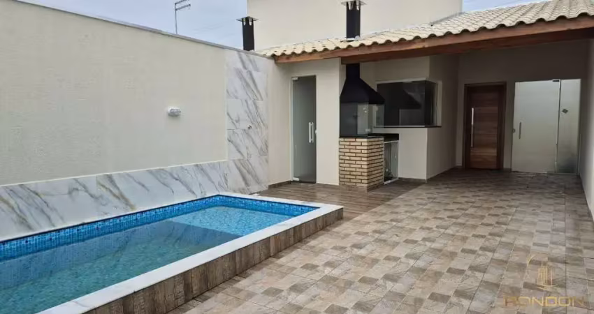 Casa no suarão com 2 dormitórios, sendo 1 suíte no suarão em itanhaém, sp.