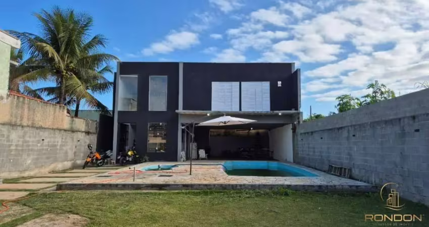 Casa com 7 dormitórios, sendo 7 suítes no bopiranga em itanhaém, sp.