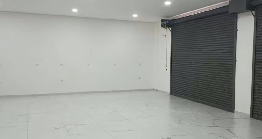 Salão comercial  de 137m² com dois banheiros para locação na Vila Aricanduva