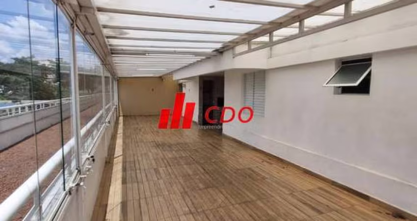 Você está procurando apartamento Garden, Condomínio Brink com 3 dormitórios sendo 1 suíte, sala 3 ambientes, área gourmet 2 vagas, útil de 154m
