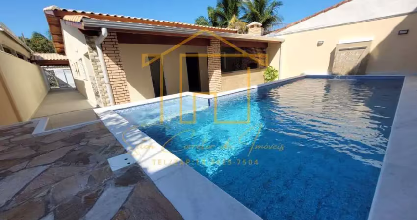 Casa para venda em itanhaém, jardim regina, 3 dormitórios, 1 suíte, 3 banheiros