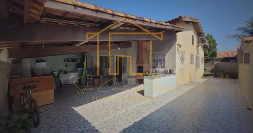 Casa para venda em itanhaém, jardim guacyra, 2 dormitórios, 1 suíte, 4 vagas