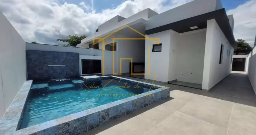 Casa para Venda em Itanhaém, Jardim Regina, 2 dormitórios, 2 suítes, 3 banheiros, 4 vagas
