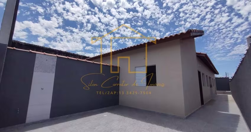 Casa para Venda em Itanhaém, Balneário Tupy, 2 dormitórios, 1 suíte, 2 banheiros