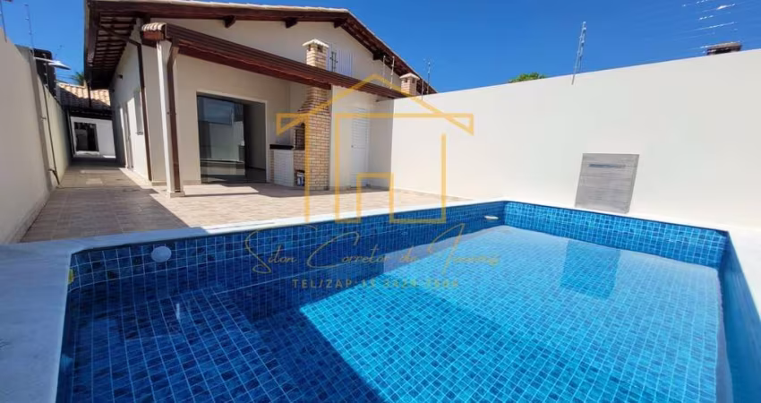 Casa para Venda em Itanhaém, Jardim Grandesp, 2 dormitórios, 1 suíte, 3 banheiros, 3 vagas
