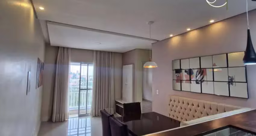 Apartamento mobiliado para locação em mogi das cruzes, cézar de souza, 2 dormitórios, 1 suíte, 2 banheiros, 1 vaga