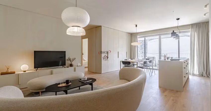 Apartamento todo mobiliado e decorado.